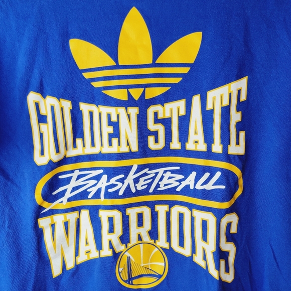 *SOLD* Vintage Adidas Golden State Warriors NBA Shirt - Picture 3 of 5